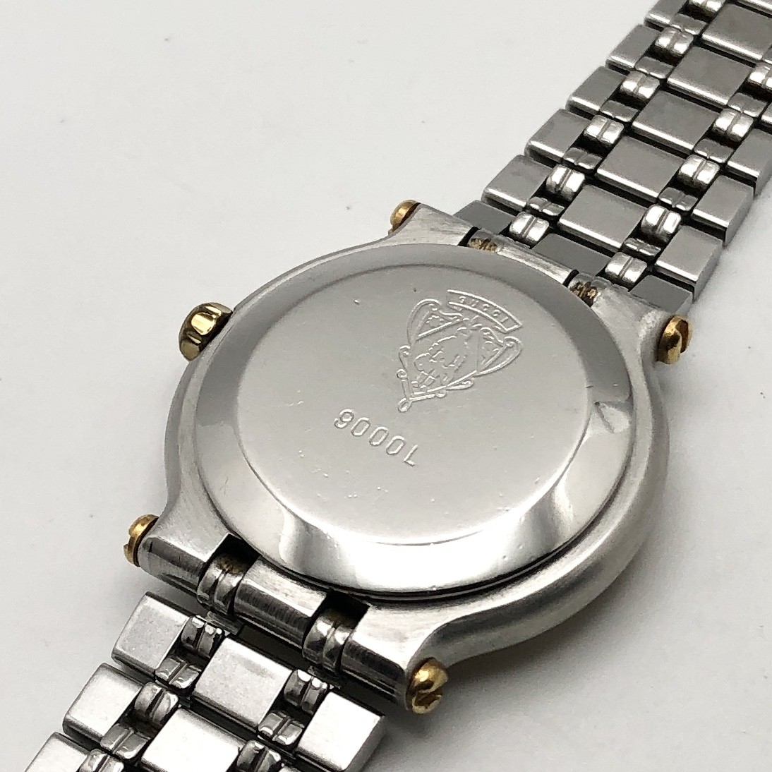 GUCCI Good condition Operational GUCCI(Gucci) 9000L ladies’ gold silver combo q
