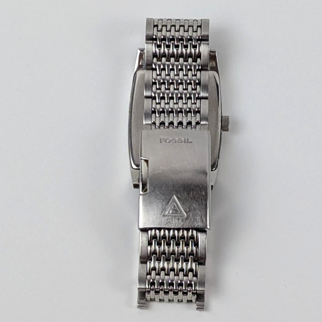 Fossil Arkitekt FS-3014 Men’s Stainless Steel Quartz Watch Black Dial Date