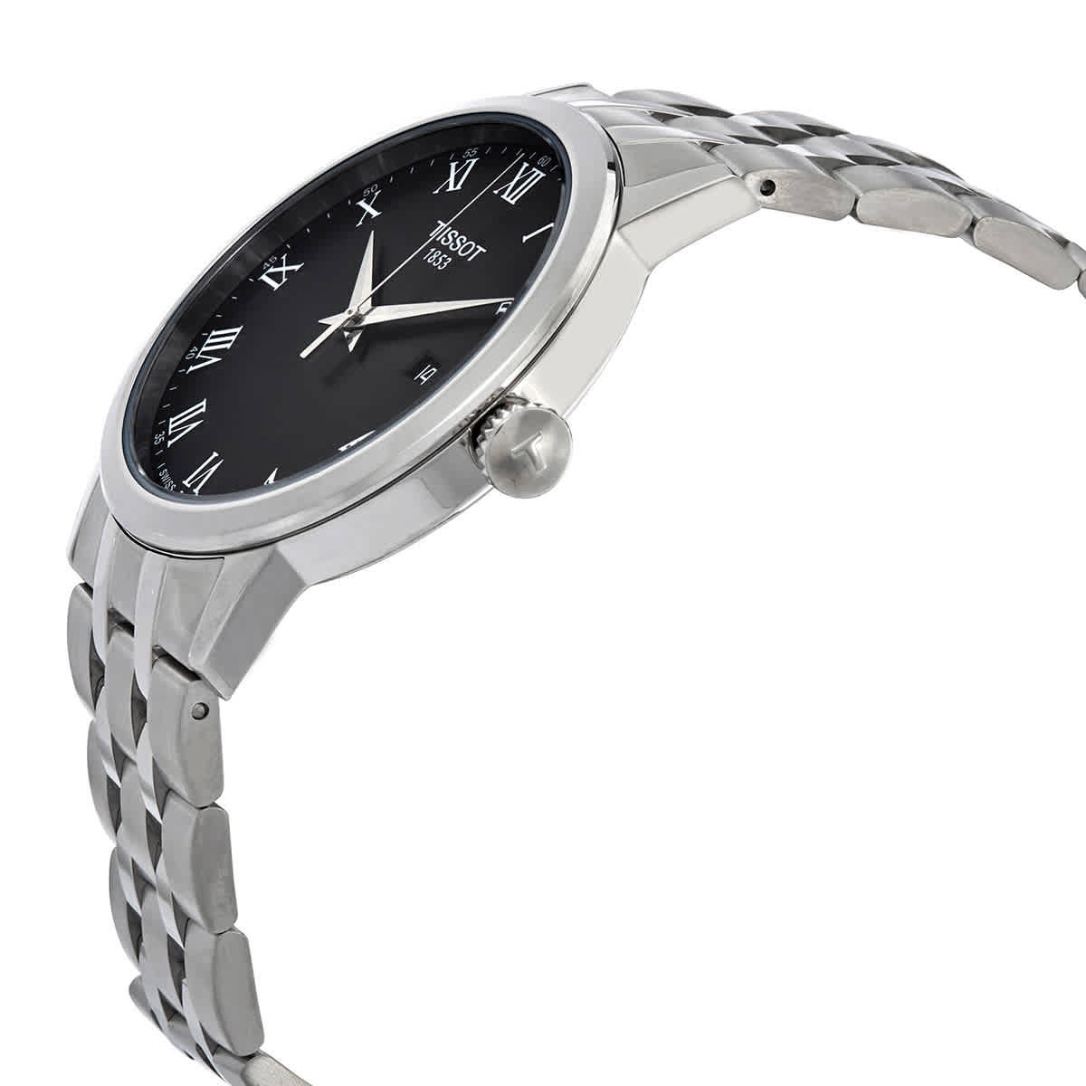 Tissot T-Classic Quartz Black Dial Men’s Watch T129.410.11.053.00