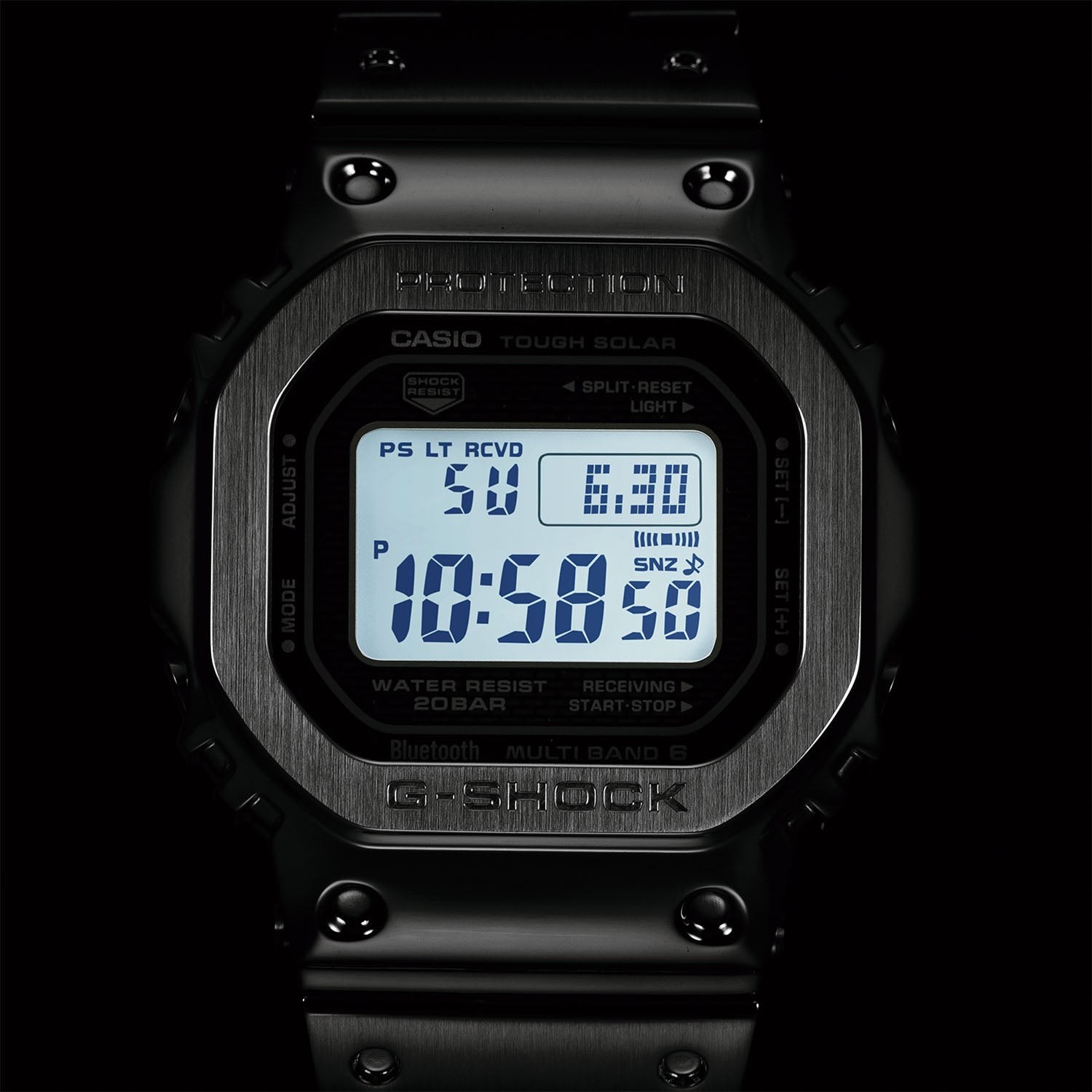 Casio G-SHOCK Full Metal GMW-B5000D-1JF Solar Radio Bluetooth Japan Import
