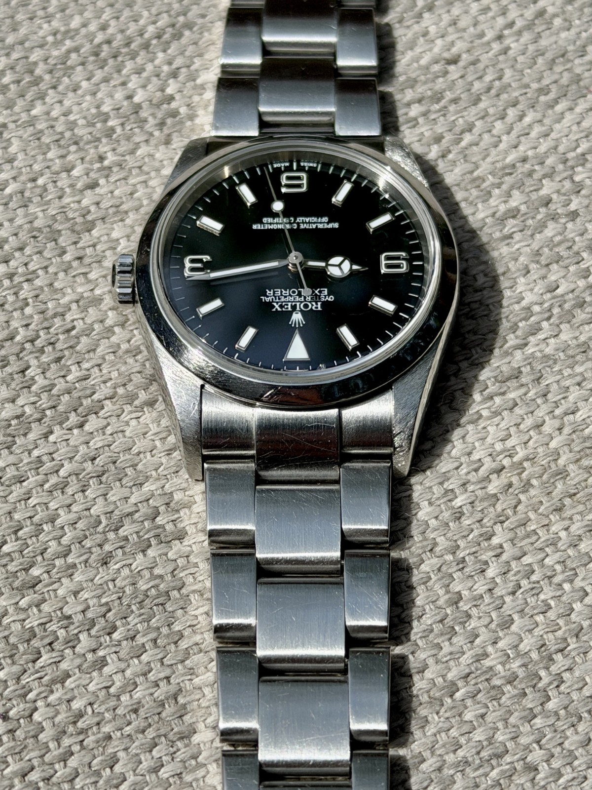 Rolex Explorer 114270 Y Serial 36mm – 13 Link 78690 SEL