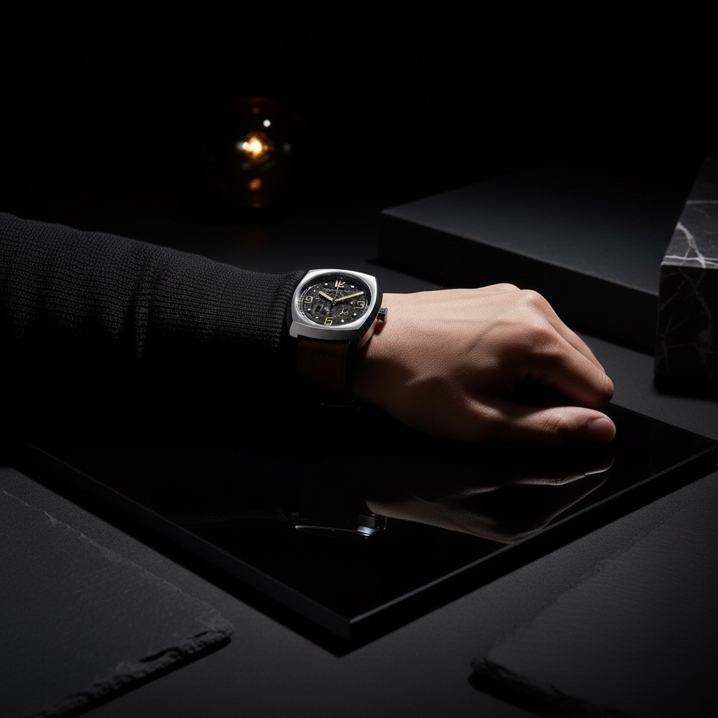 Seagull Automatic Skeleton Watch Tonneau Luminous Mechanical Watch 849.27.6094K