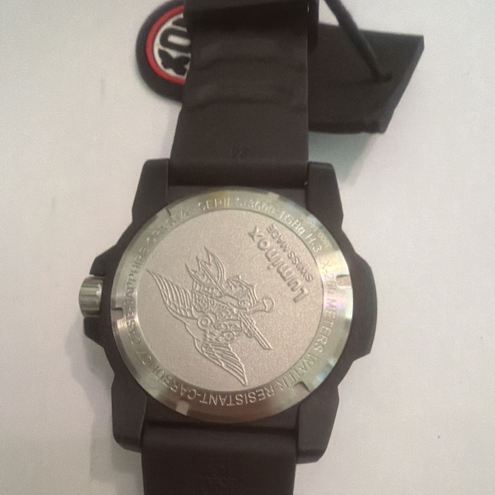 Luminox XS.3601 Diver Quartz 200m Date Black Dial Rubber Strap Boxed
