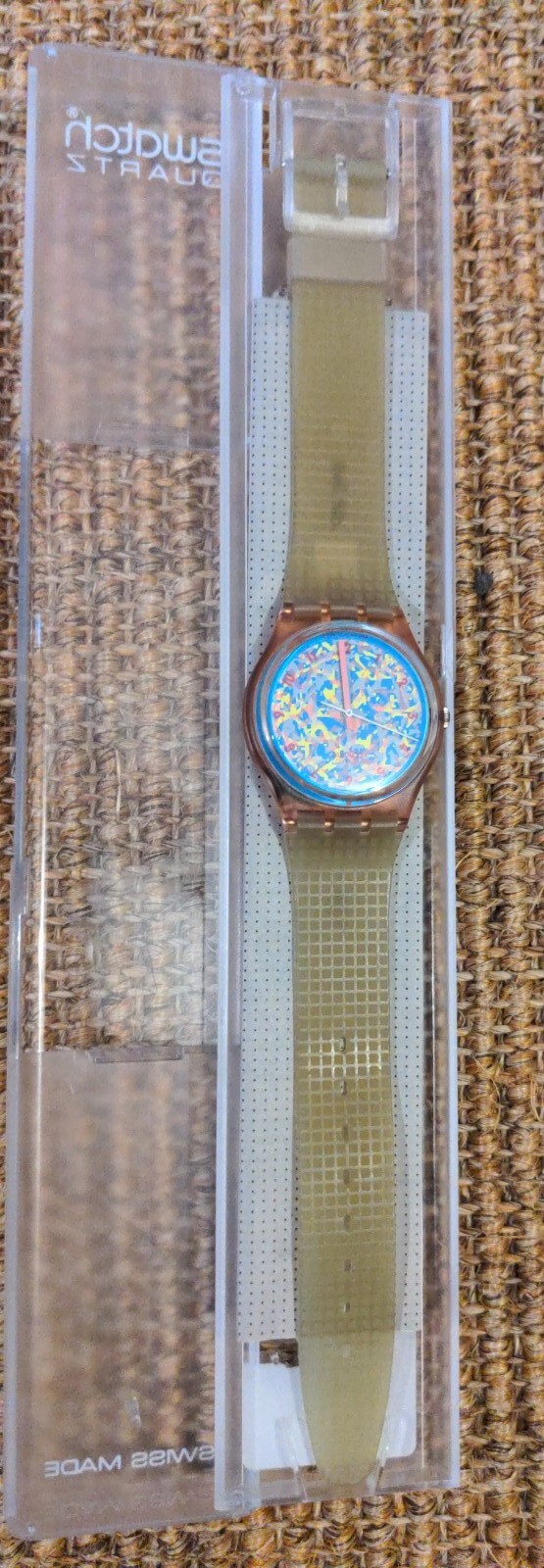 SWATCH “ABSTRACT PAINTING” NEW 1988