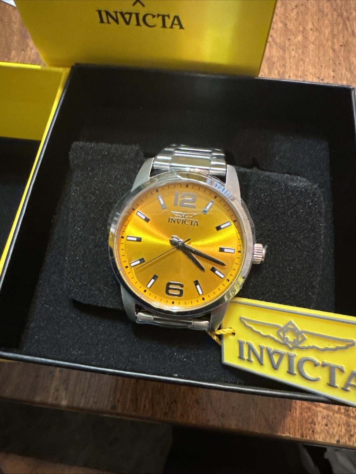 Invicta Celestial 48493 Men’s Quartz Stainless Steel Wristwatch 43mm NIB