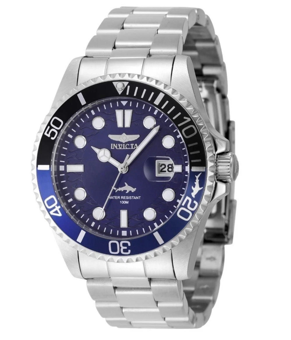 44716 – Invicta Pro Diver Currentwave Men’s Watch – 43mm, Steel (44716)