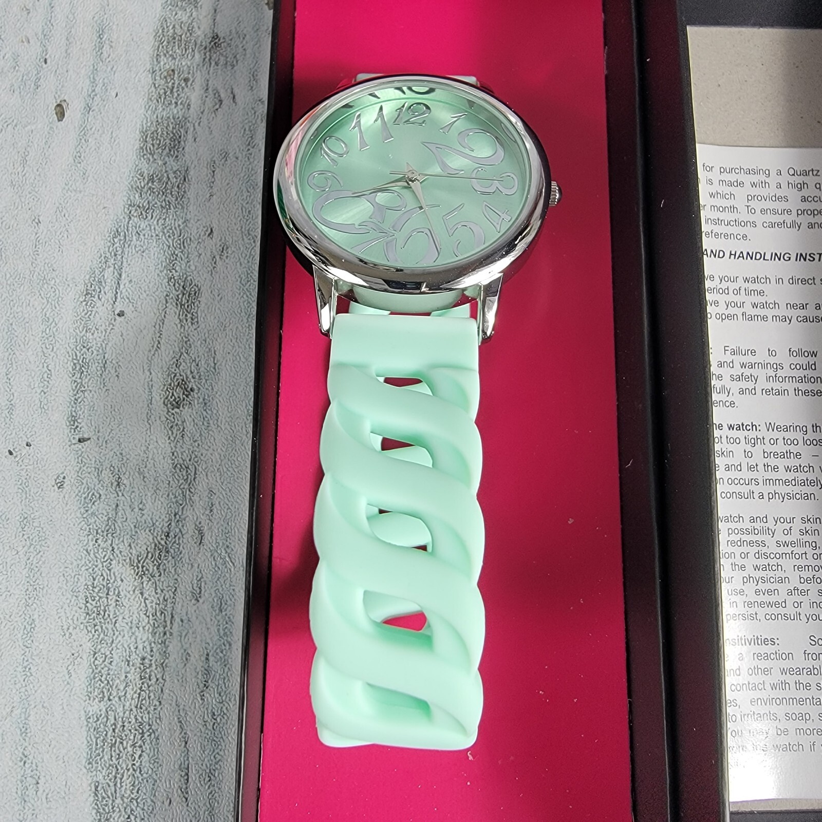 Women’s Quartz PP Original Two Tone Bracelet 26mm Case Jewelry Clasp Wrist Watch