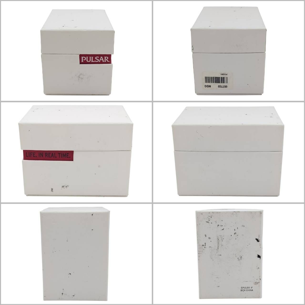 PULSAR Chronograph 100M Date Quartz Men’s Watch Box and Manual Aftermarket Belt