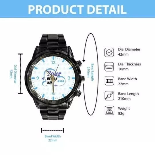 Ho.n.da gold.wing Stainless Steel Watch