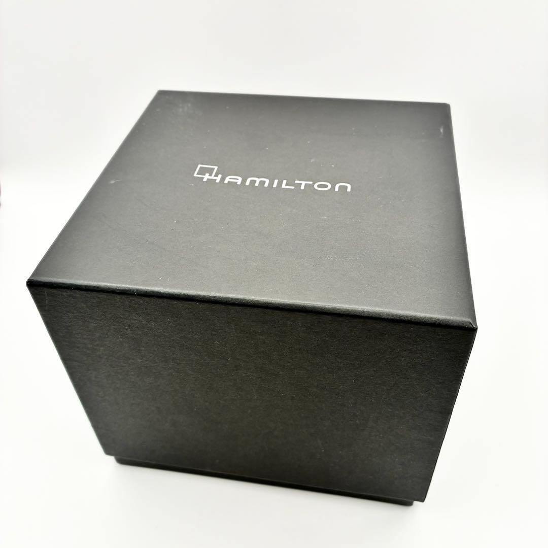 Excellent Hamilton Khaki Field Mechanic H694390 White Manual Winding With Box