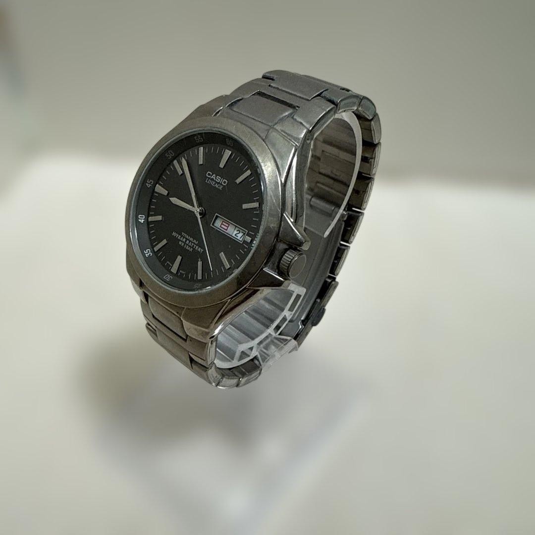 CASIO LINEAGE LIN-171J Quartz Titanium Watch