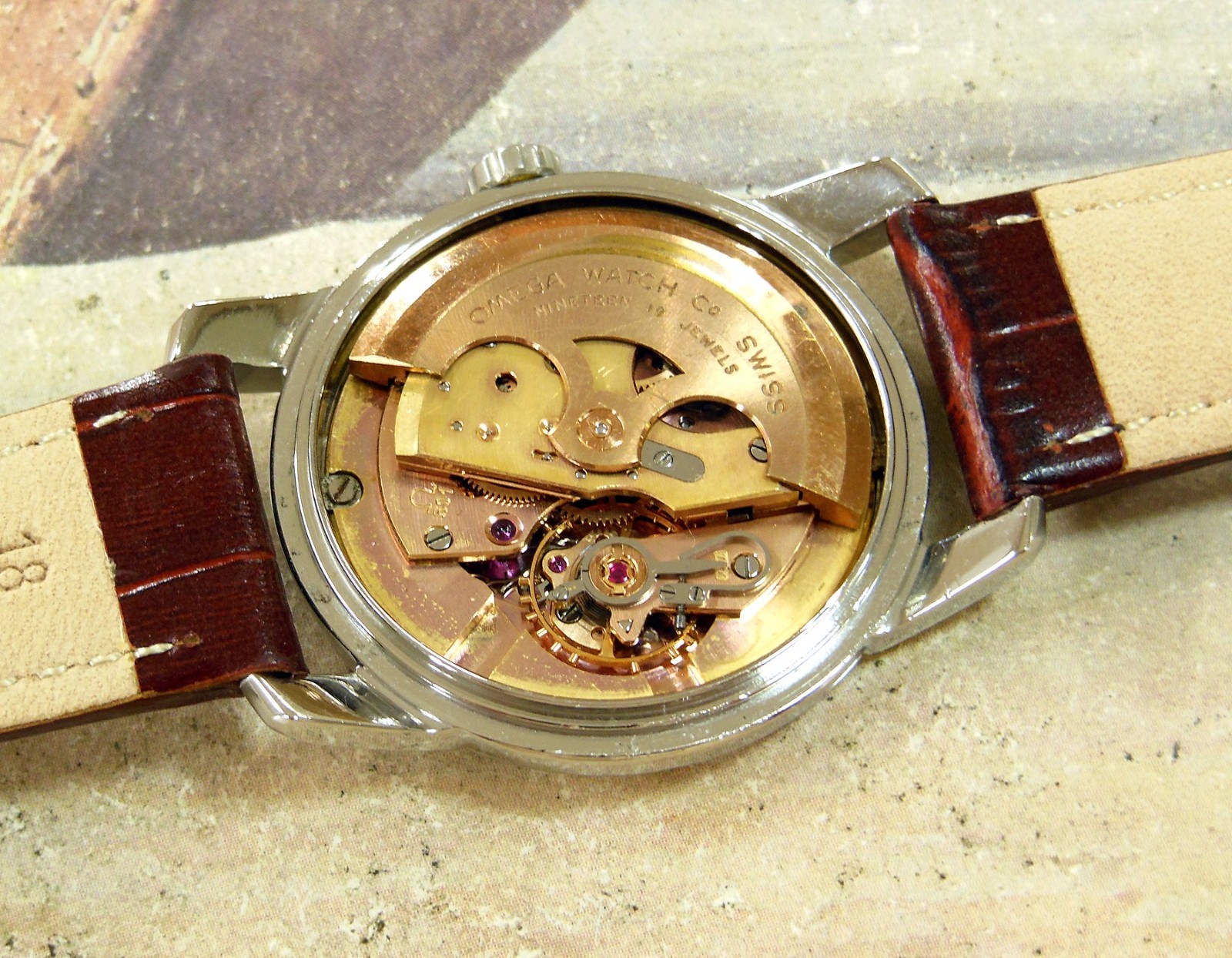 1955 Vintage OMEGA Seamaster Automatic, Stunning Dial, Serviced / warranty