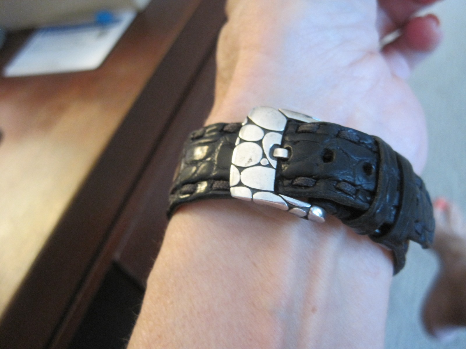 JOHN HARDY STERLING SILVER MENS WATCH