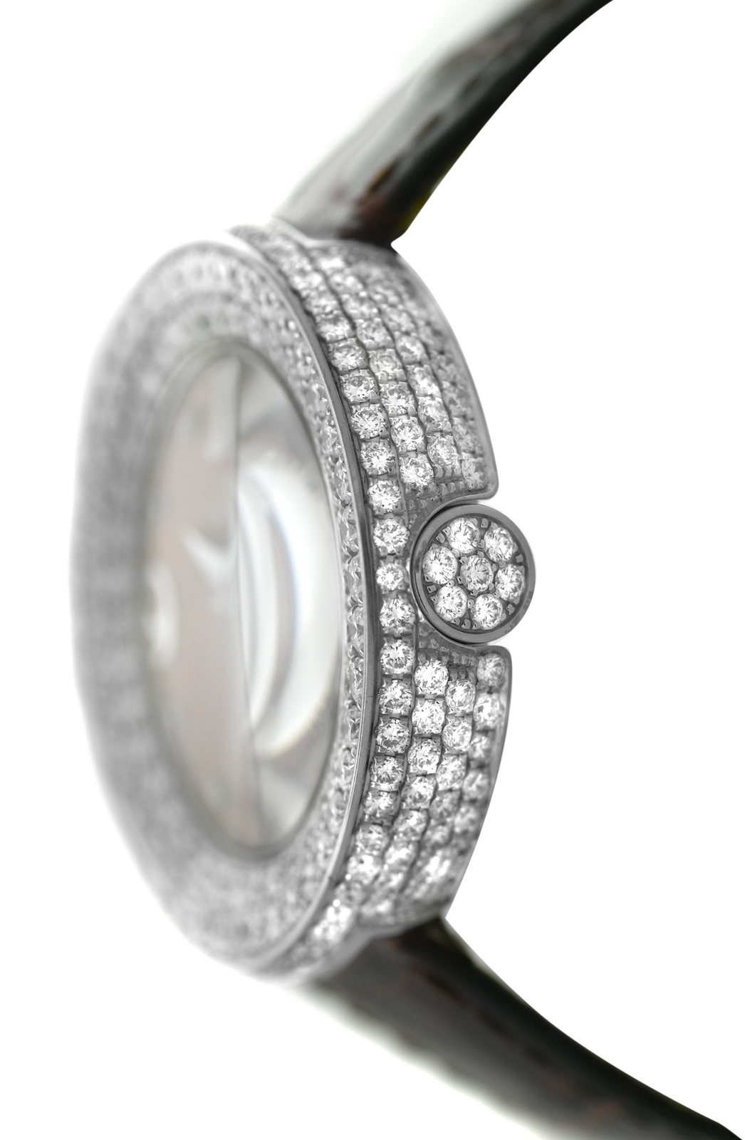 Corum Full Moon 24.840.69 Diamonds 78 Gr. 18k White Gold 35MM Ladies’ Quartz