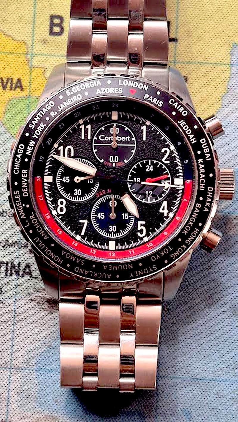 CORTEBERT CHRONOGRAPH CB-3006