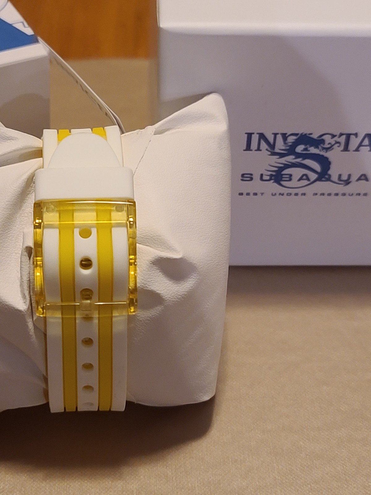 Invicta Subaqua Men’s Watch – 44mm, Green/Yellow BRAND NEW IN BOX Water to 100m!