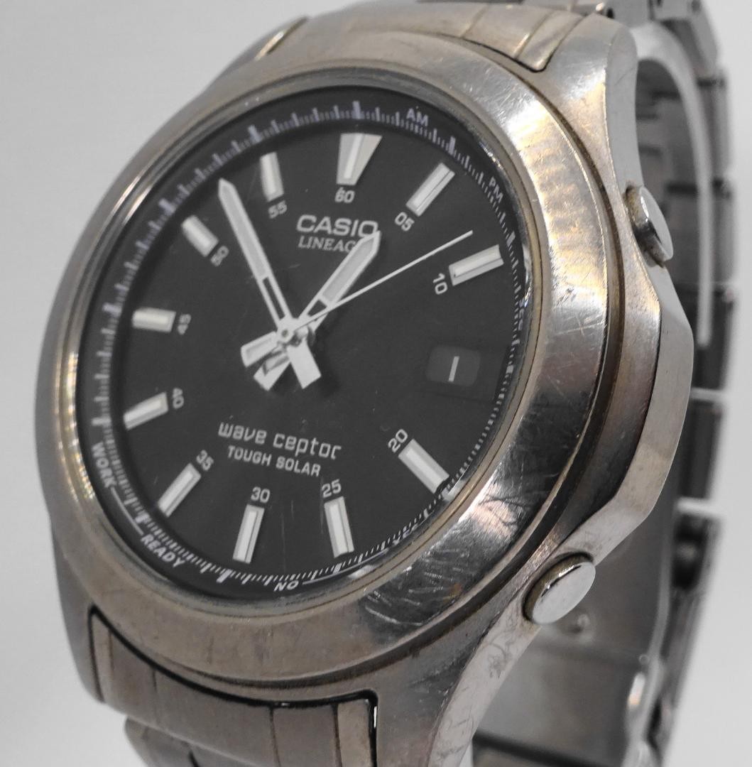 Working CASIO LINEAGE Solar LIW-100TDJ Watch S290