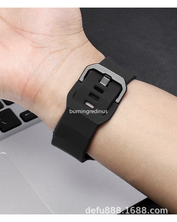 Samsung Rugged Silicone Watch Band Strap for Galaxy Watch 4 5 6 40/44/43/47mm