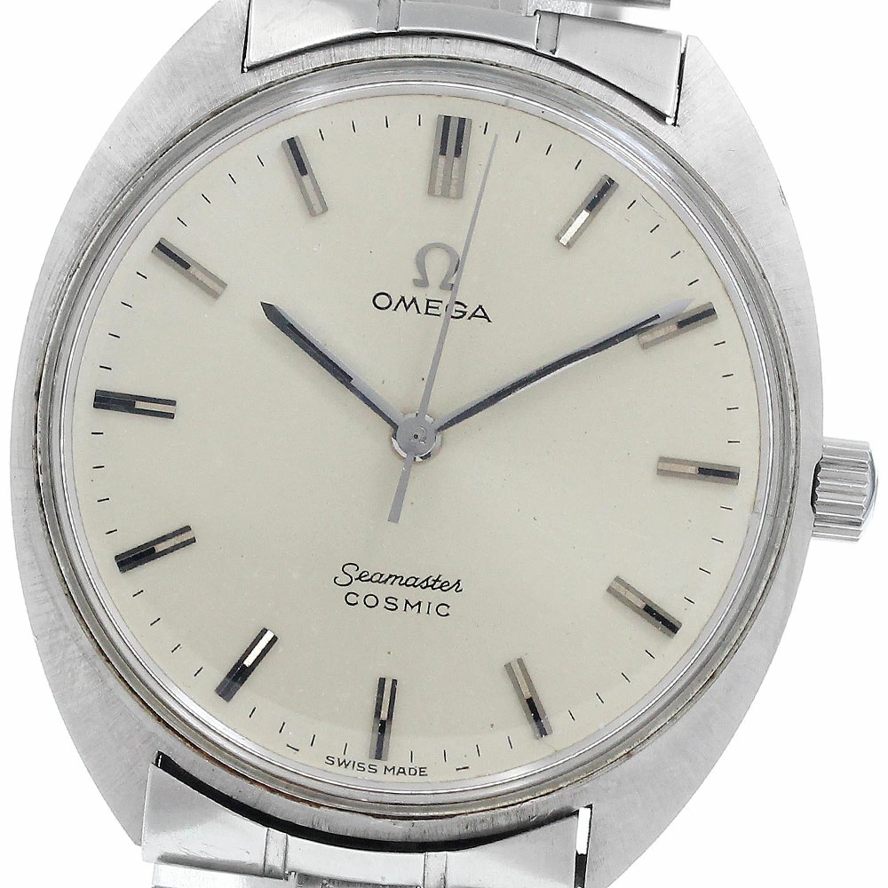 OMEGA Watch Seamaster Cosmic Date 135.017SP-TOOL107 Silver Manual Winding Men’s