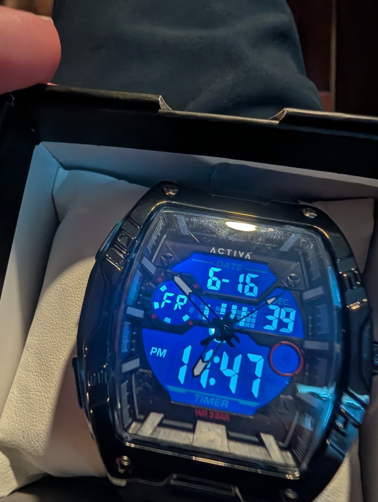 Activia Digital Mens Watch Open To Offers Brand New