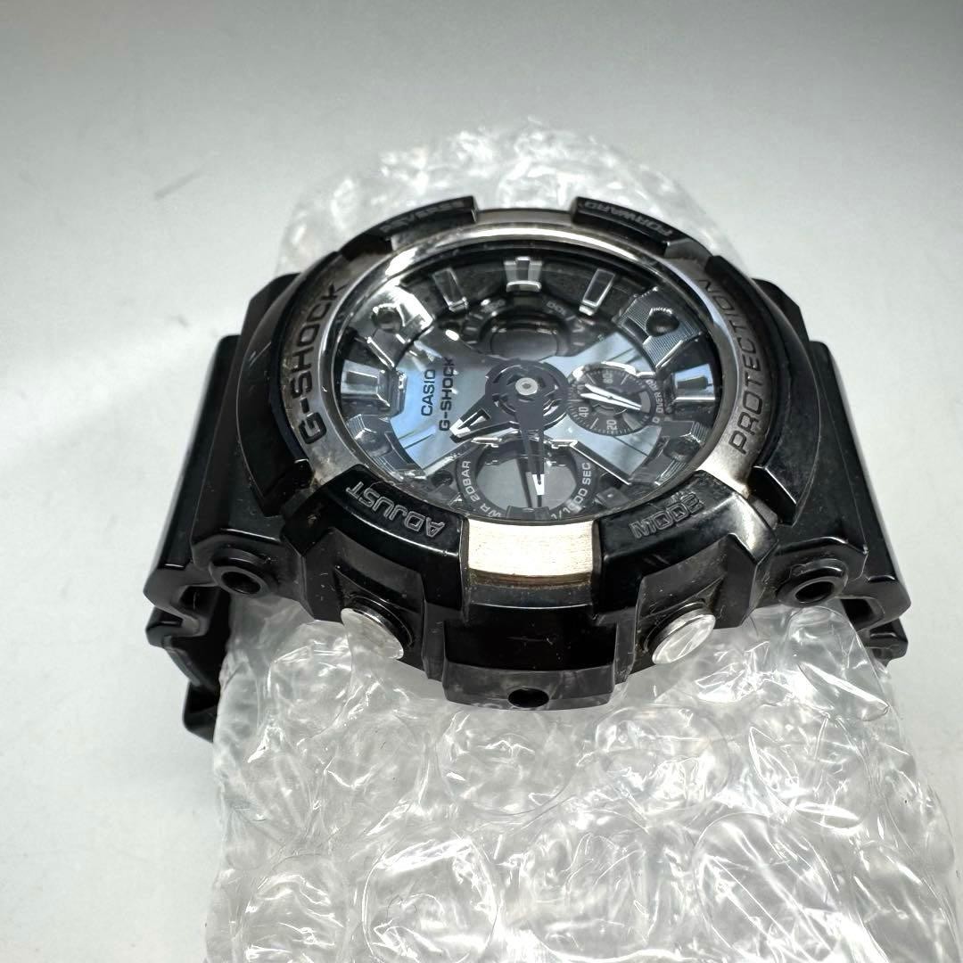 CASIO G-SHOCK GA-200BW Analog Watch, Black