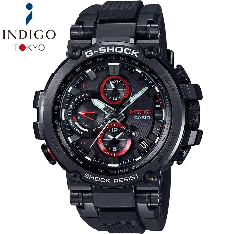 CASIO G-SHOCK MTG MTG-B1000B-1AJF Bluetooth Radio Solar Black Dial 51.7mm Watch