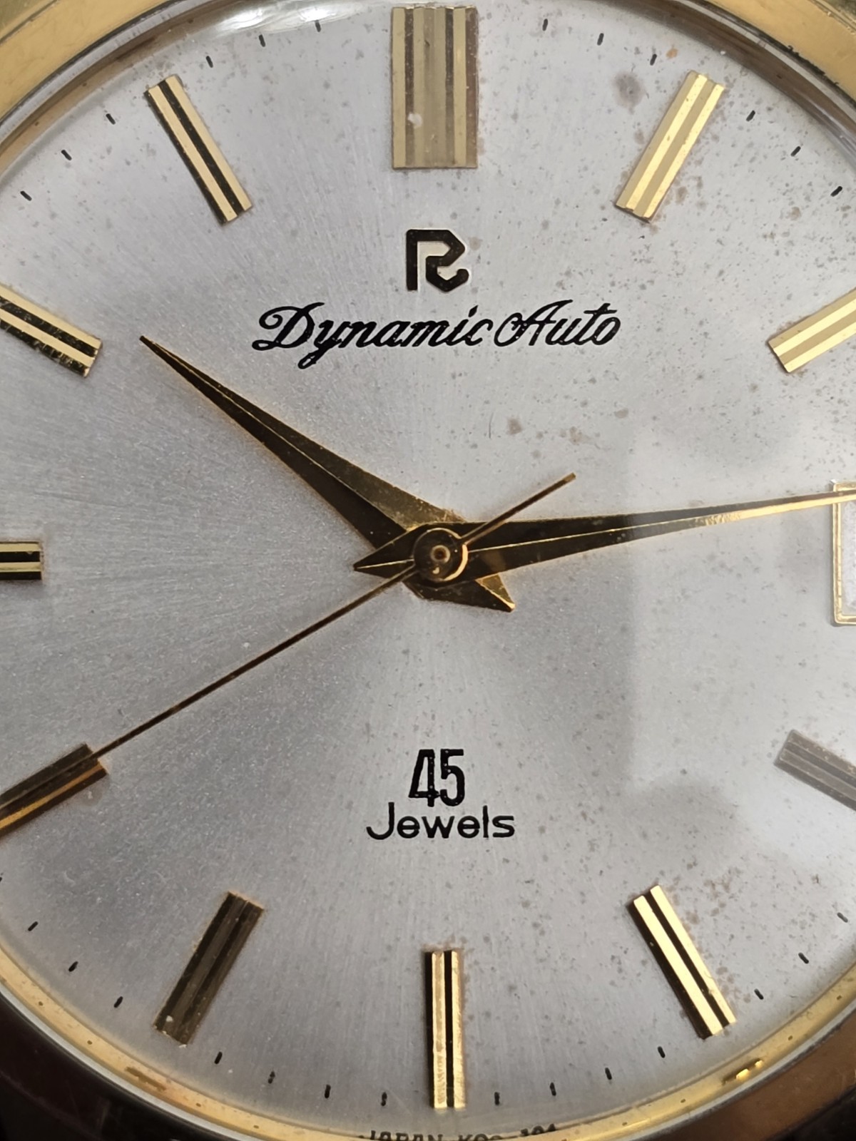 Rare Vintage 1960s RICOH Dynamic Auto 45 Jewel Automatic Gent’s Watch