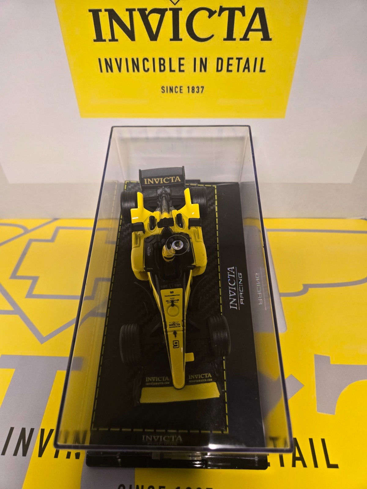 Invicta Special Edition Replica Racing Car w/ S1 Rally Watch & Autographed Hat!!