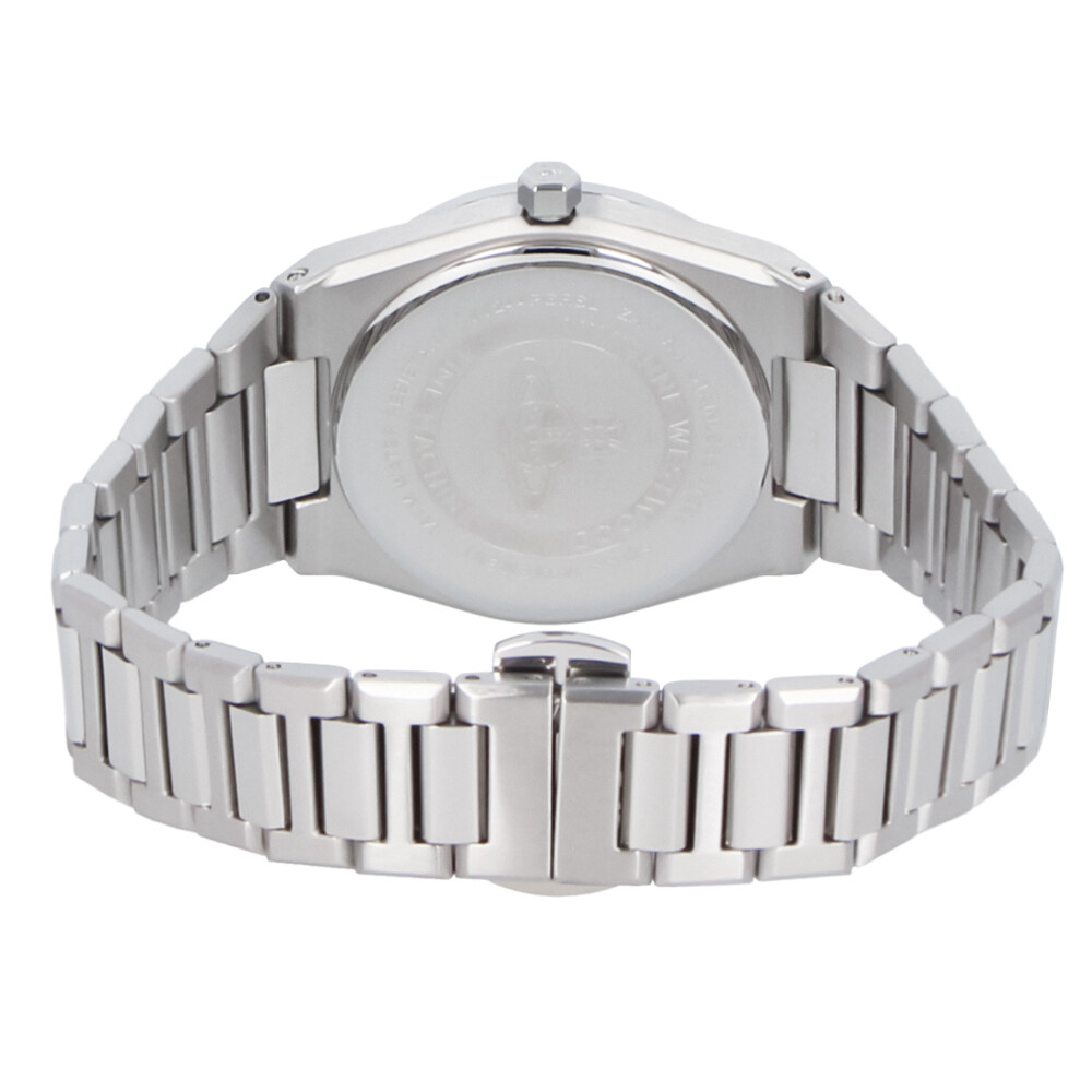 VIVIENNE WESTWOOD VV244PGRSL Analog Quartz Mineral Crystal Green Silver