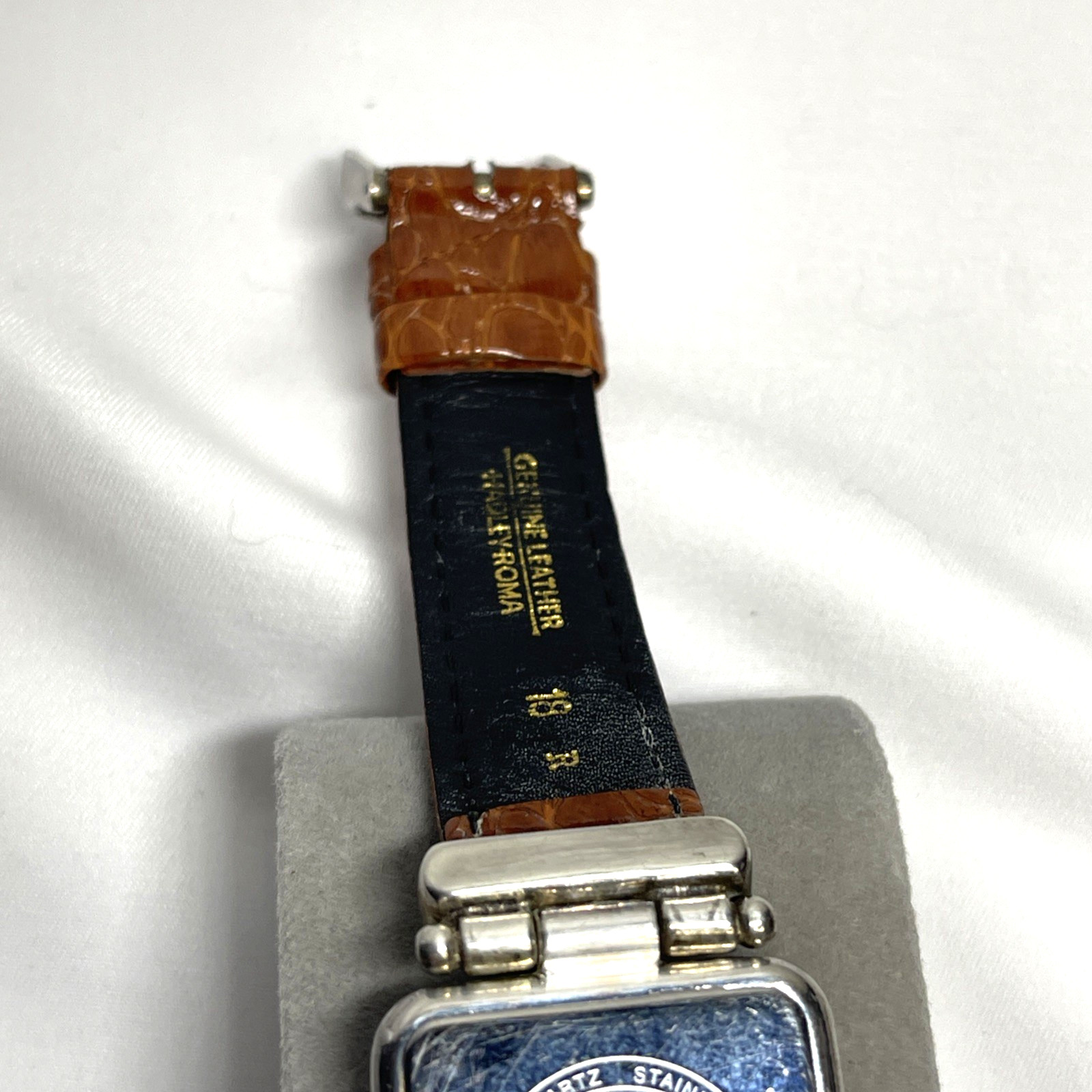 Ecclissi 787 Sterling Silver Swiss Quartz Seconds Dial Ladies Watch New Battery