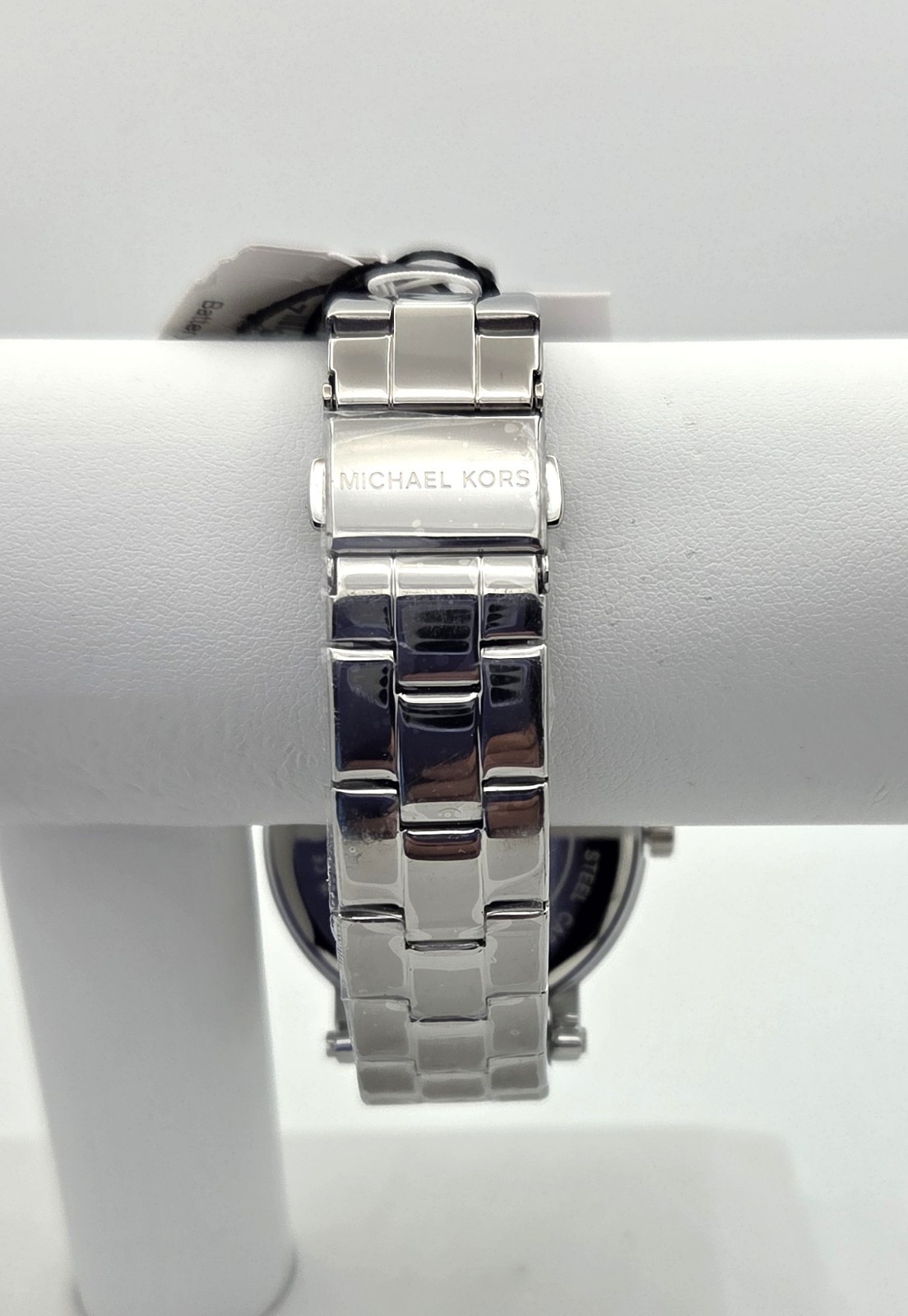 Michael Kors MK7347 Corey Three-Hand Crystal Accent Silver-Tone Watch 38mm