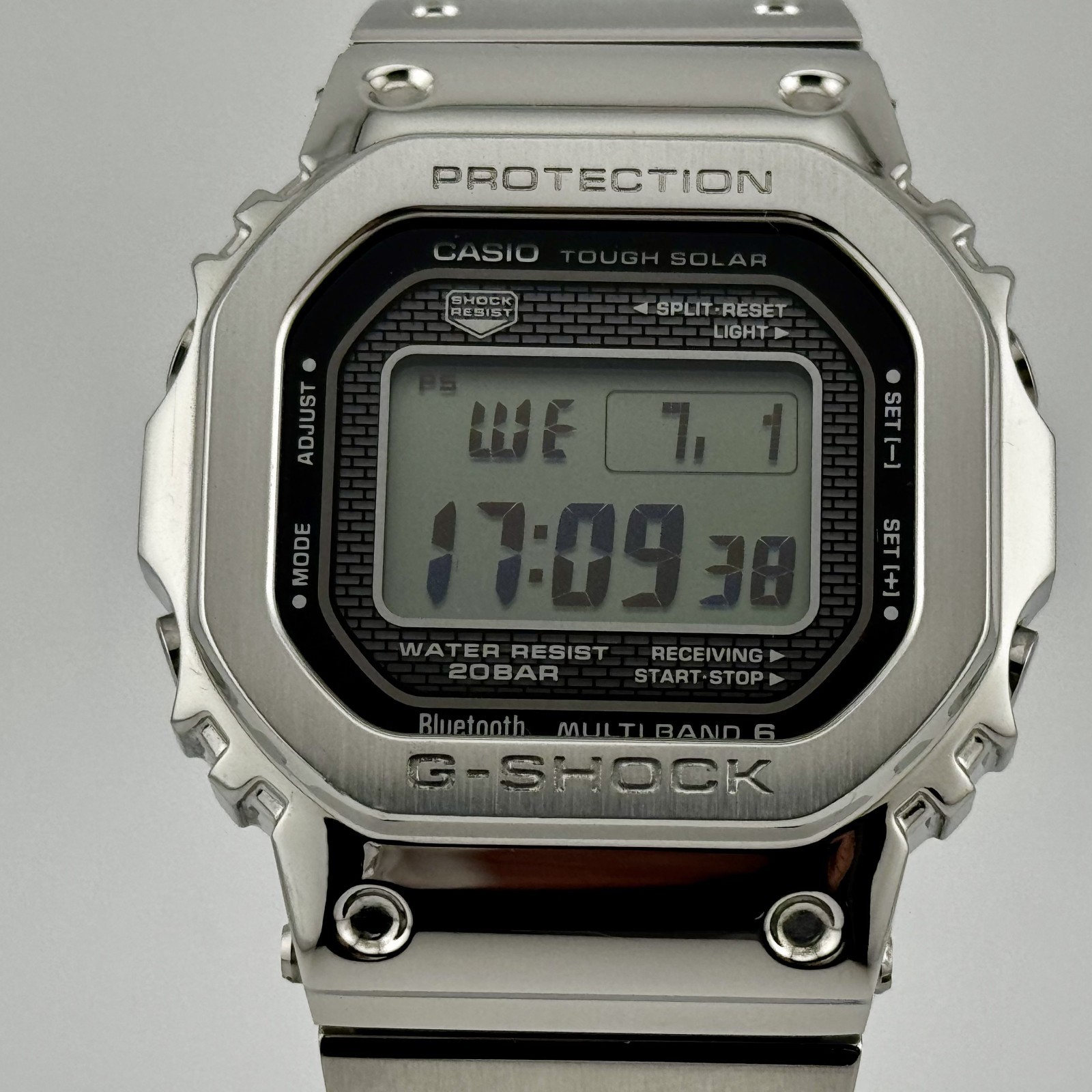 CASIO G-SHOCK GMW-B5000D-1JF Full Metal Bluetooth Solar Quartz Digital Watch