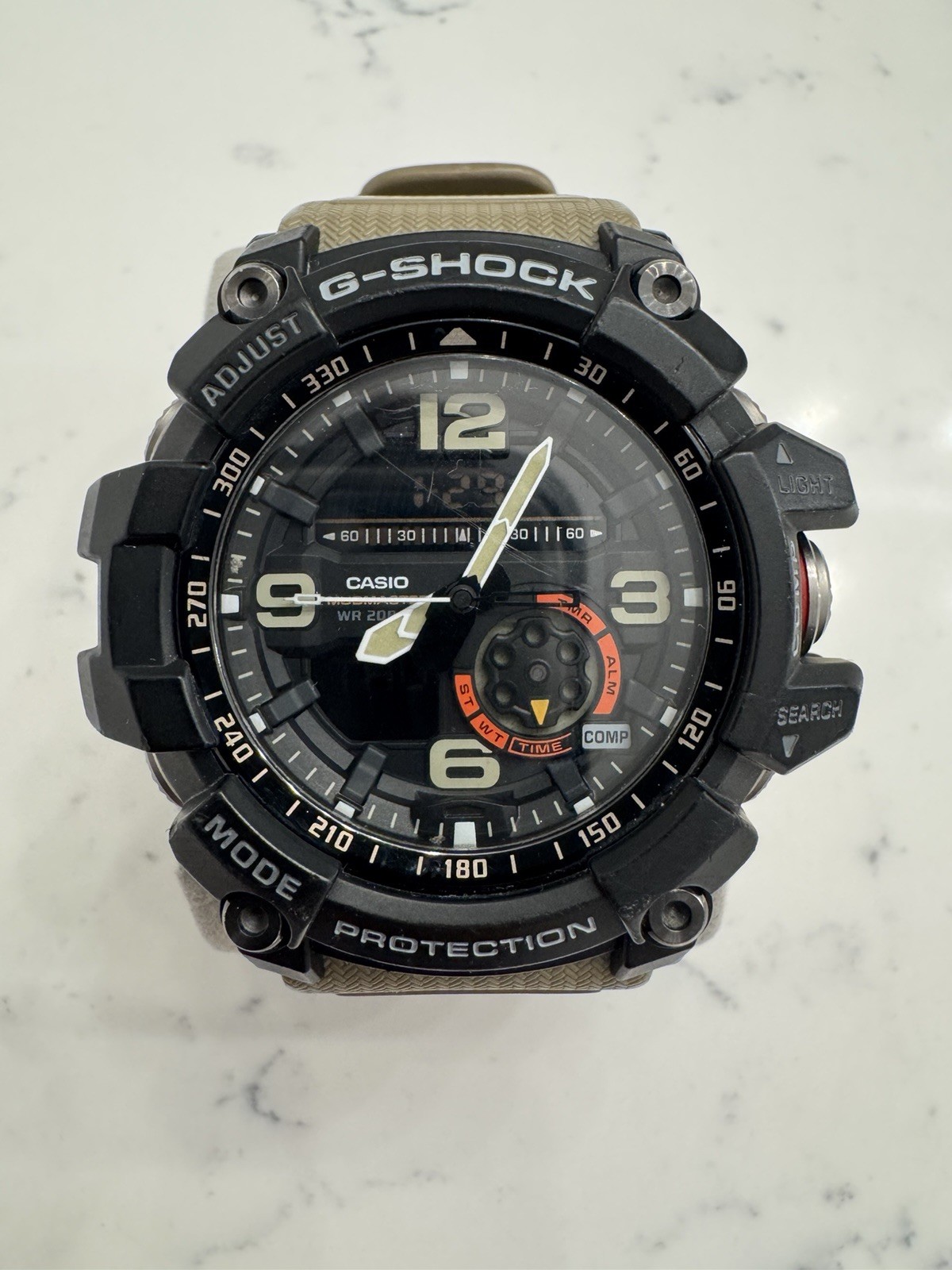 🔥 Casio G-Shock GG-1000 Twin Sensor • Coyote Tan • 200M H2O Resistant 🔥