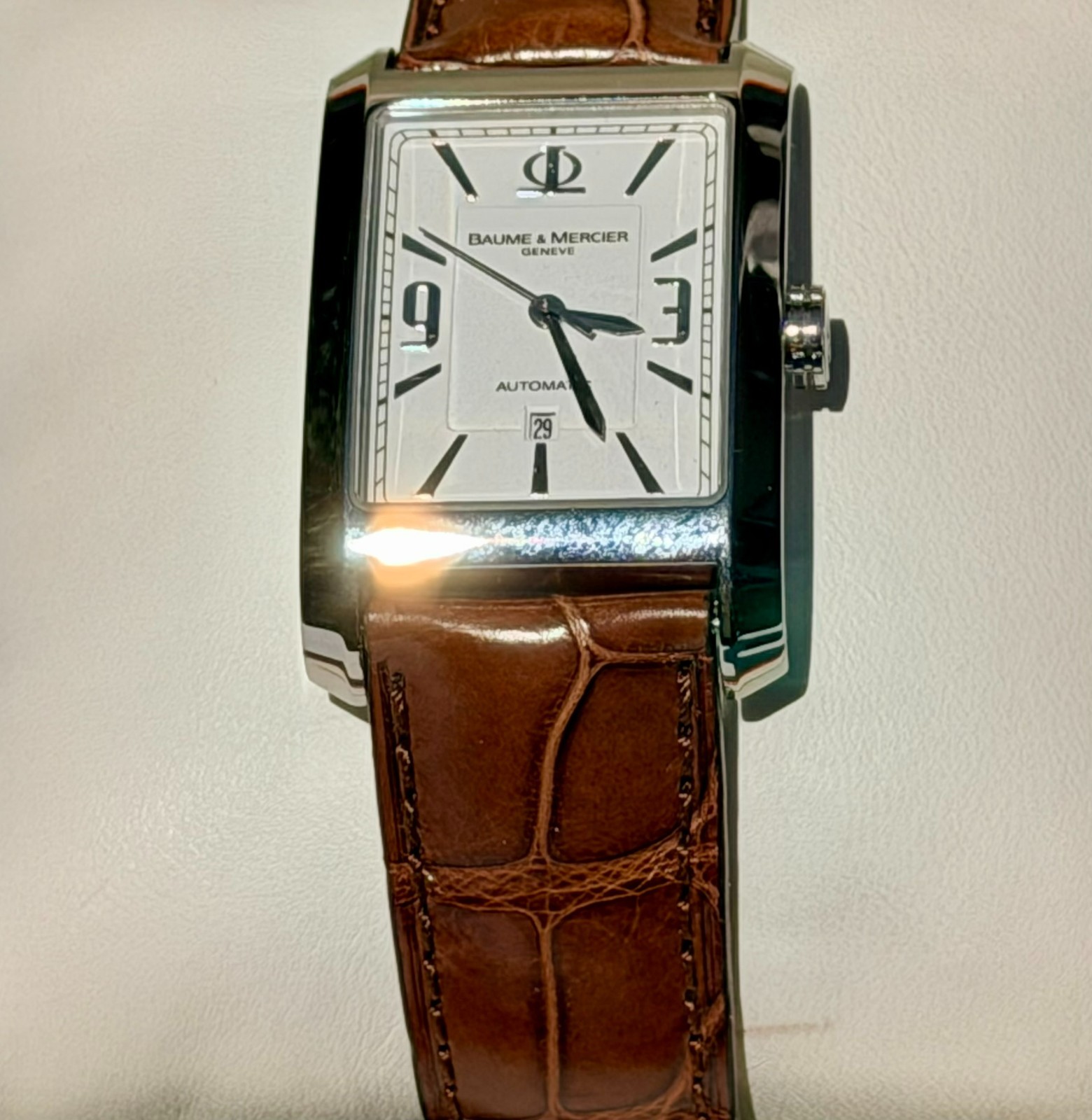 BAUME & MERCIER Hampton Automatic M0A08808 Swiss Watch NOS New Full Set Tags