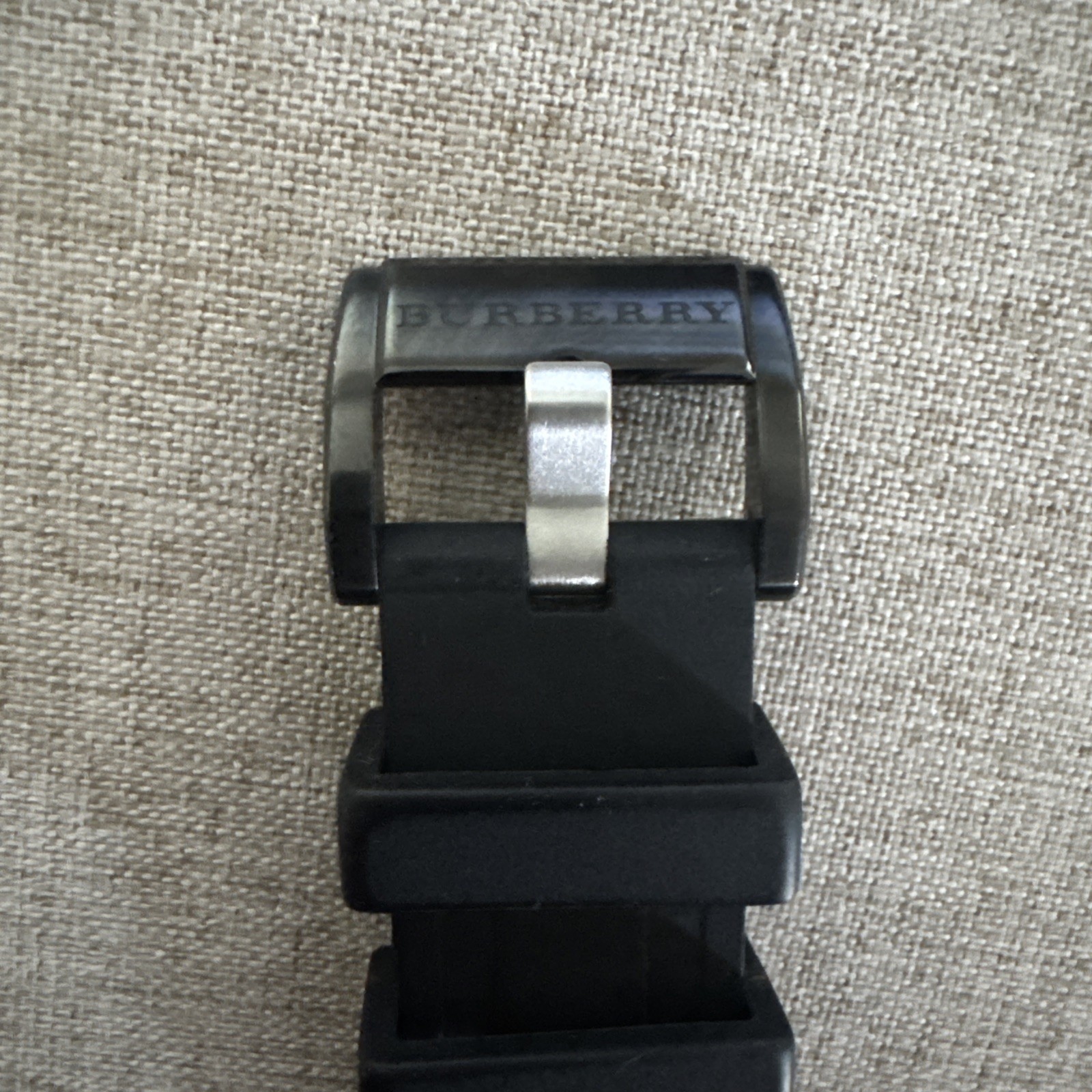 Burberry Watch Made Black Strap BU9906 NO BOX Swiss Made