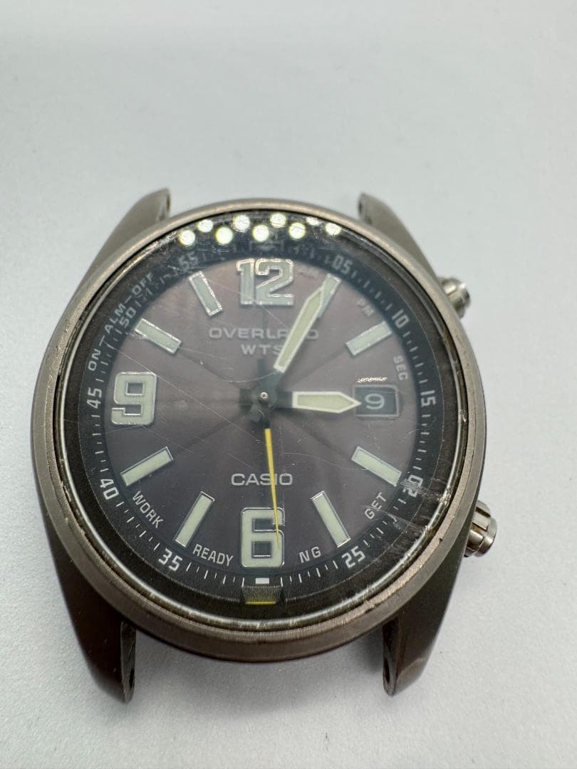 [Working Condition] Rare CASIO Titanium OVERLAND Watch (Watch Only) W108