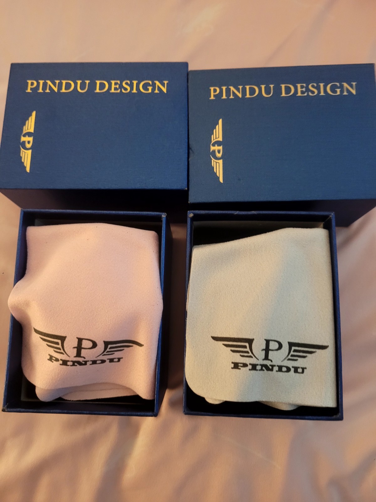 PINDU Roulette Dial Automatic Watch Gold Tone Case Black Leather Band 40mm 3ATM