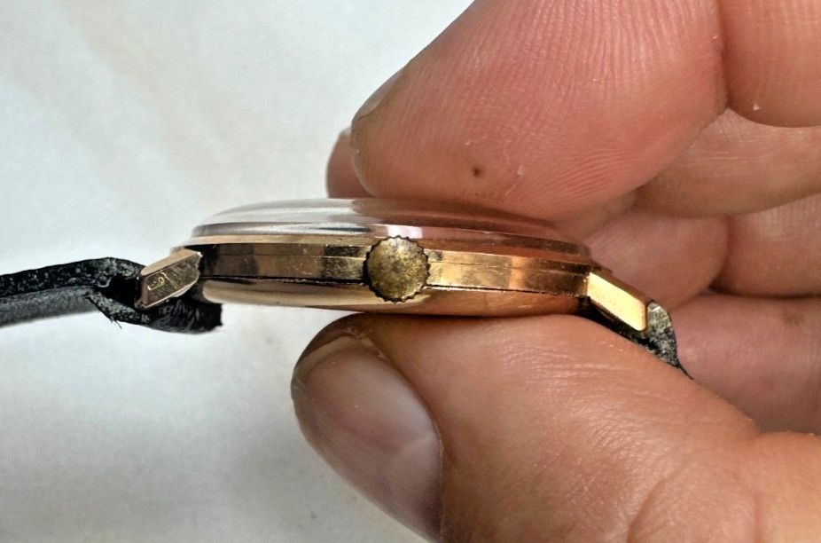 Vintage Philip Watch 18K Solid Gold 750 Mechanical – Cal. ETA – For Restoration