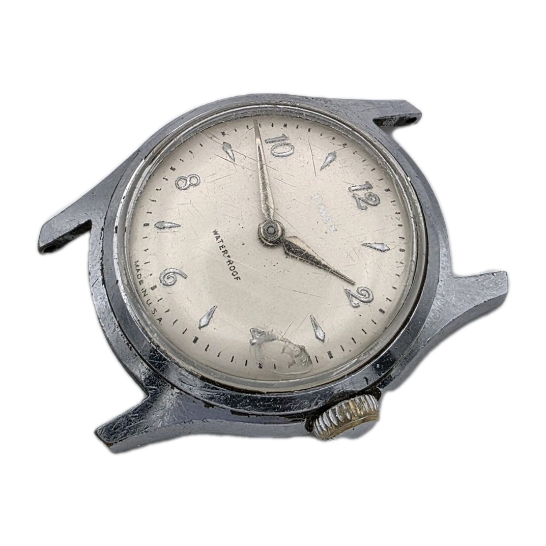 1957 Timex Marlin Men’s Mechanical Watch Waterproof US Time Lot