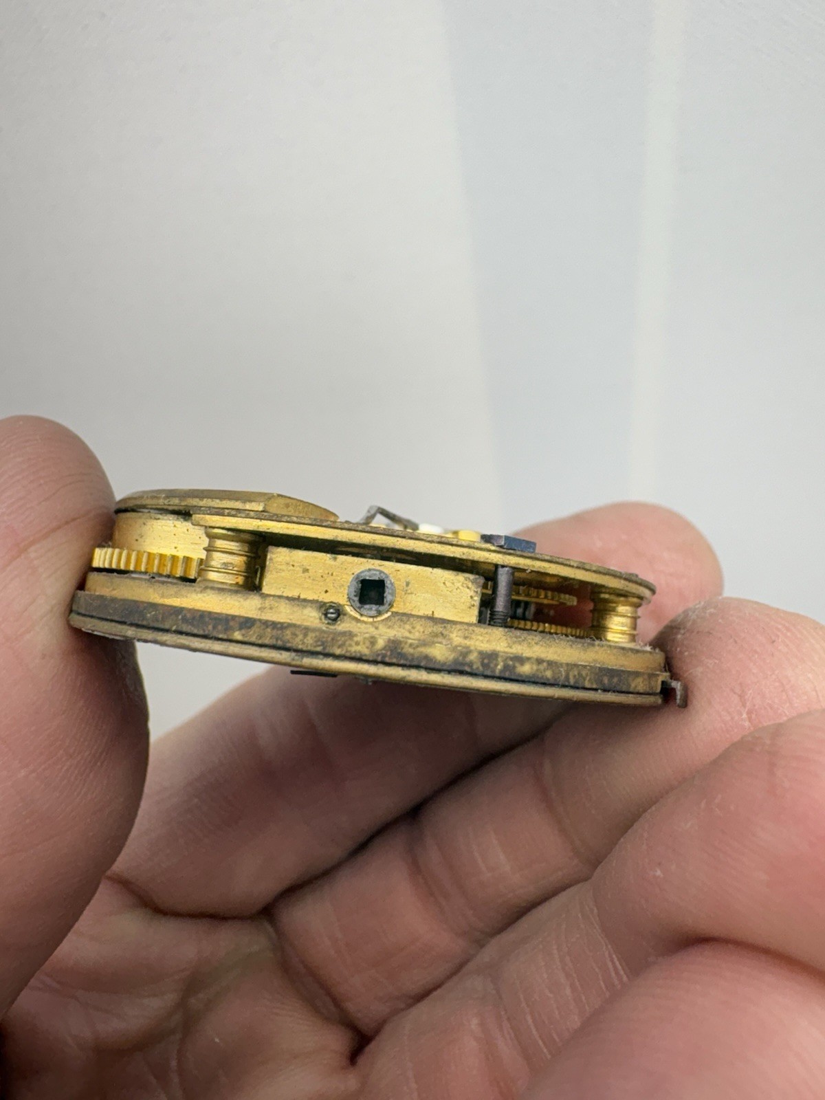 Hampden 18s Pocket Watch Movement Grade Gladiator Model 2 – 7 Jewels