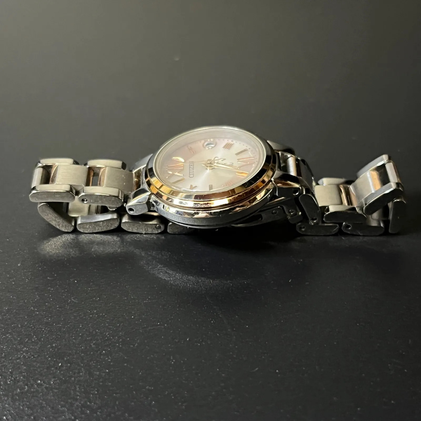 [Working Condition] CITIZEN XC Cross Sea H058-T016553 Pink Dial Solar-Powered Wa