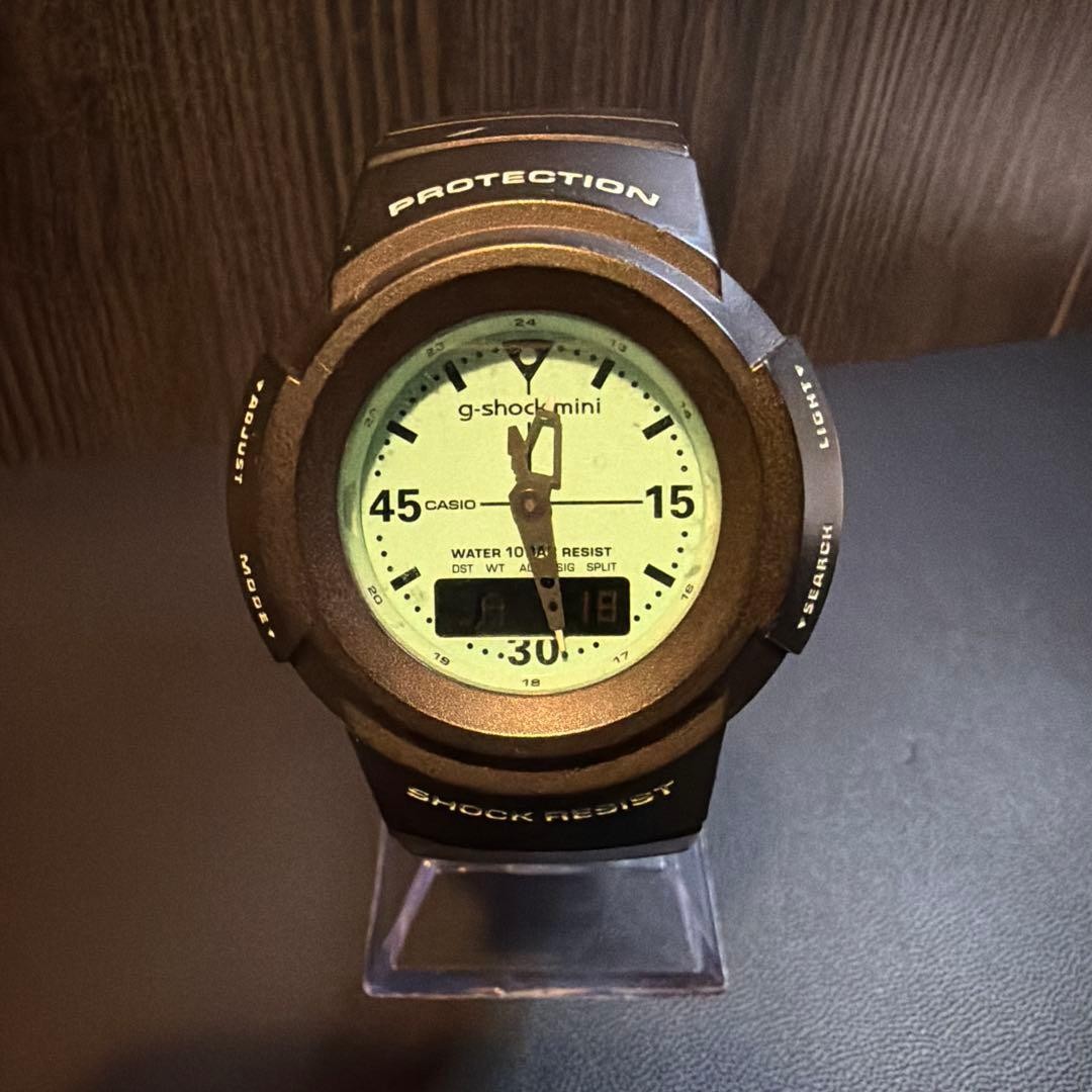 Mint green CASIO G-SHOCK mini, model number GMN-500-5BJR [NEW]