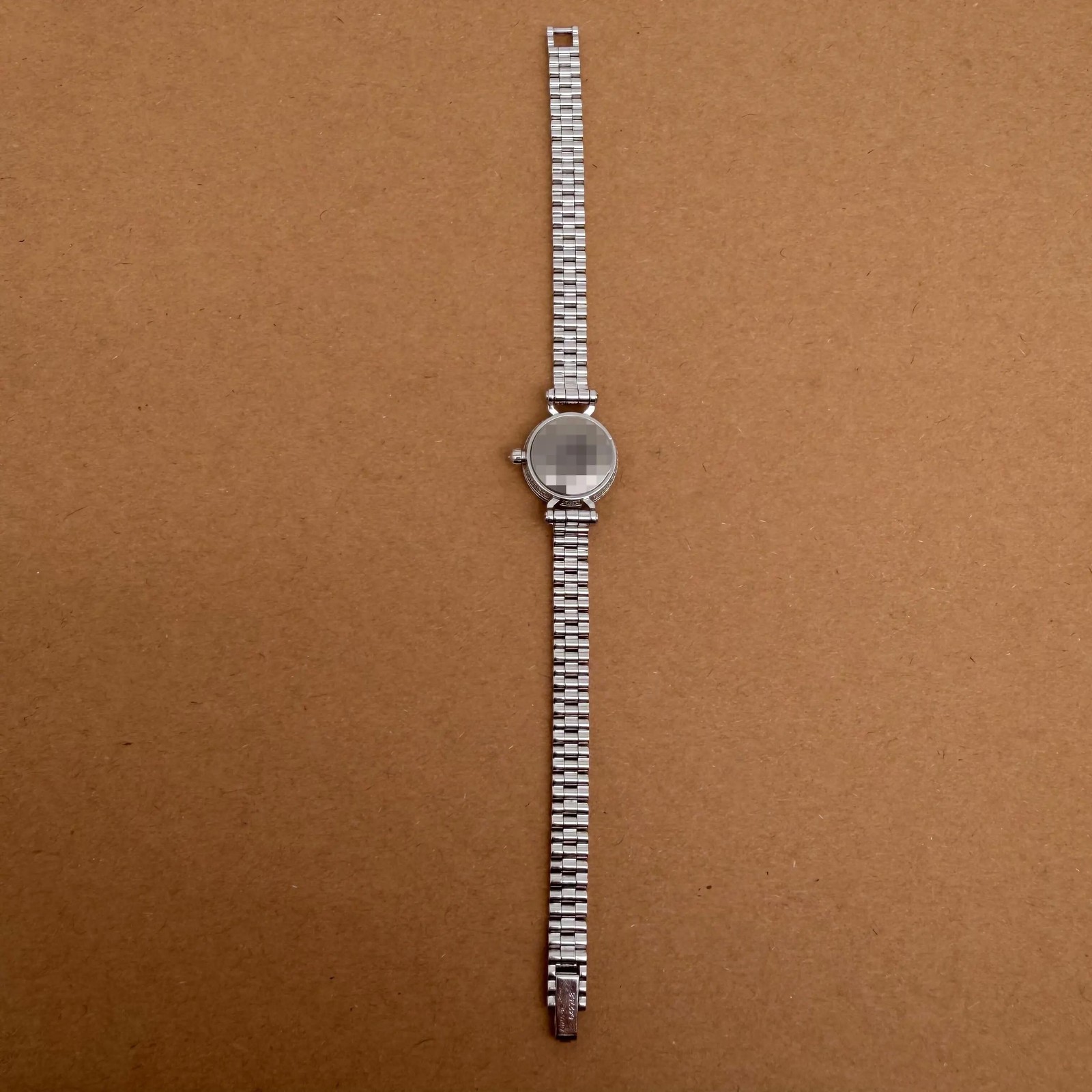 Hermes Faubourg Joaillerie W049640WW00 16.3 mm 18K Gold Diamond Blue Dial Watch