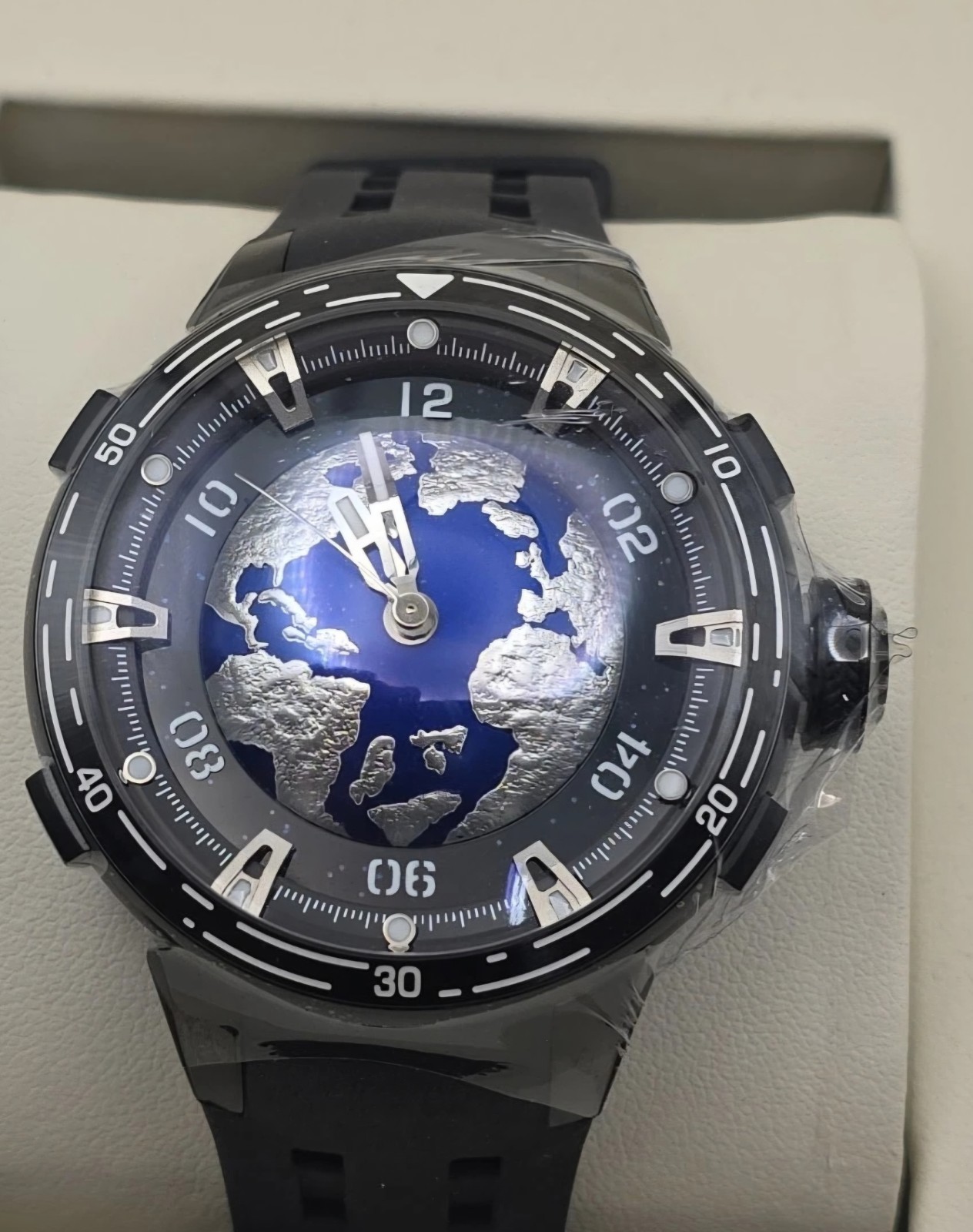 Invicta Celestial Astelis 70092 Automatic Mens Watch 45mm Carbon Fiber Display