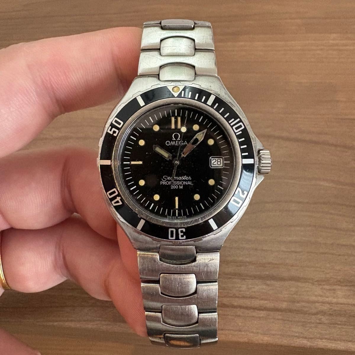 Omega Seamaster 200M Pre Bond 396.1062 Quartz 36mm Men’s Watch Working Vintage