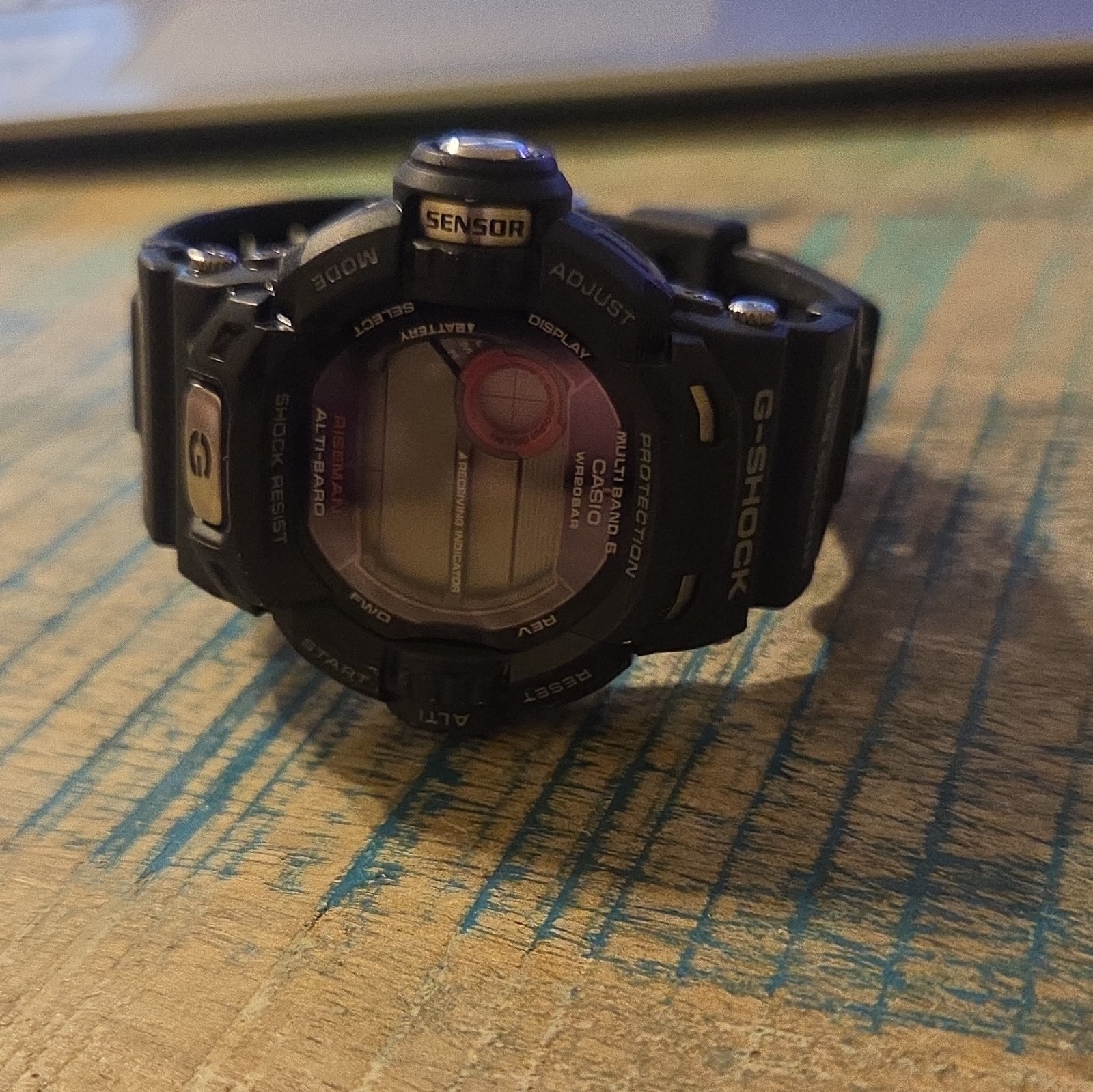 Casio G-Shock RISEMAN Tough Solar Multi Band 6 Altimeter Barometer 200m