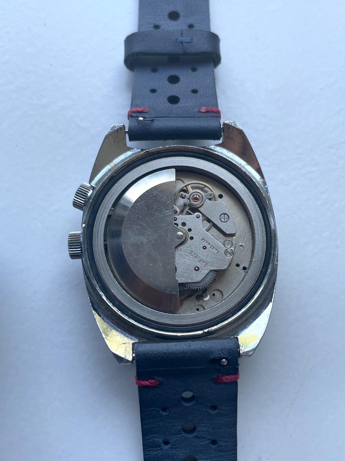 Vintage Sicura Automatic Diver Watch 25 Jewels 1970s Spares Repairs