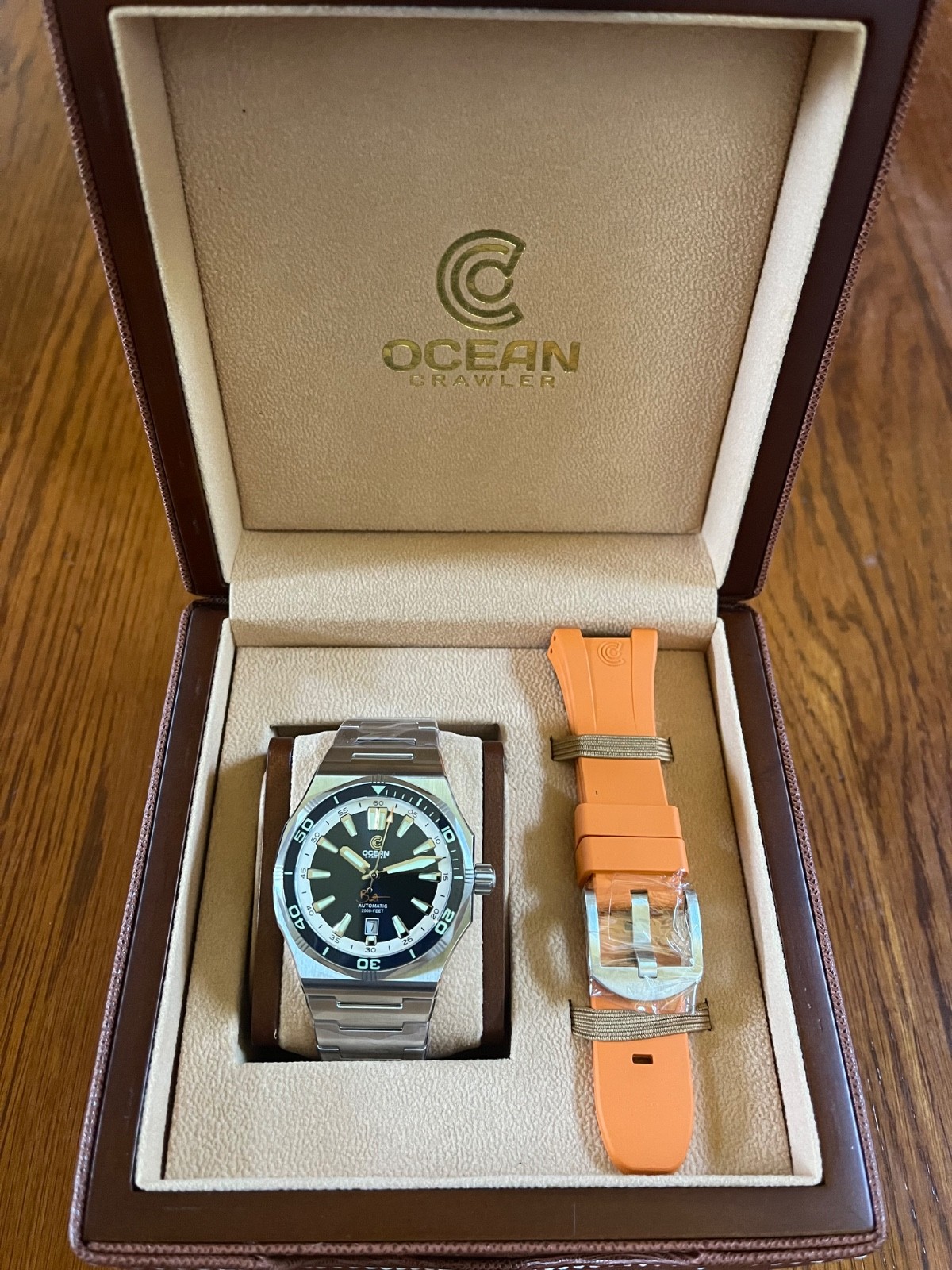 Ocean Crawler Bolt Blue Men’s Automatic Watch