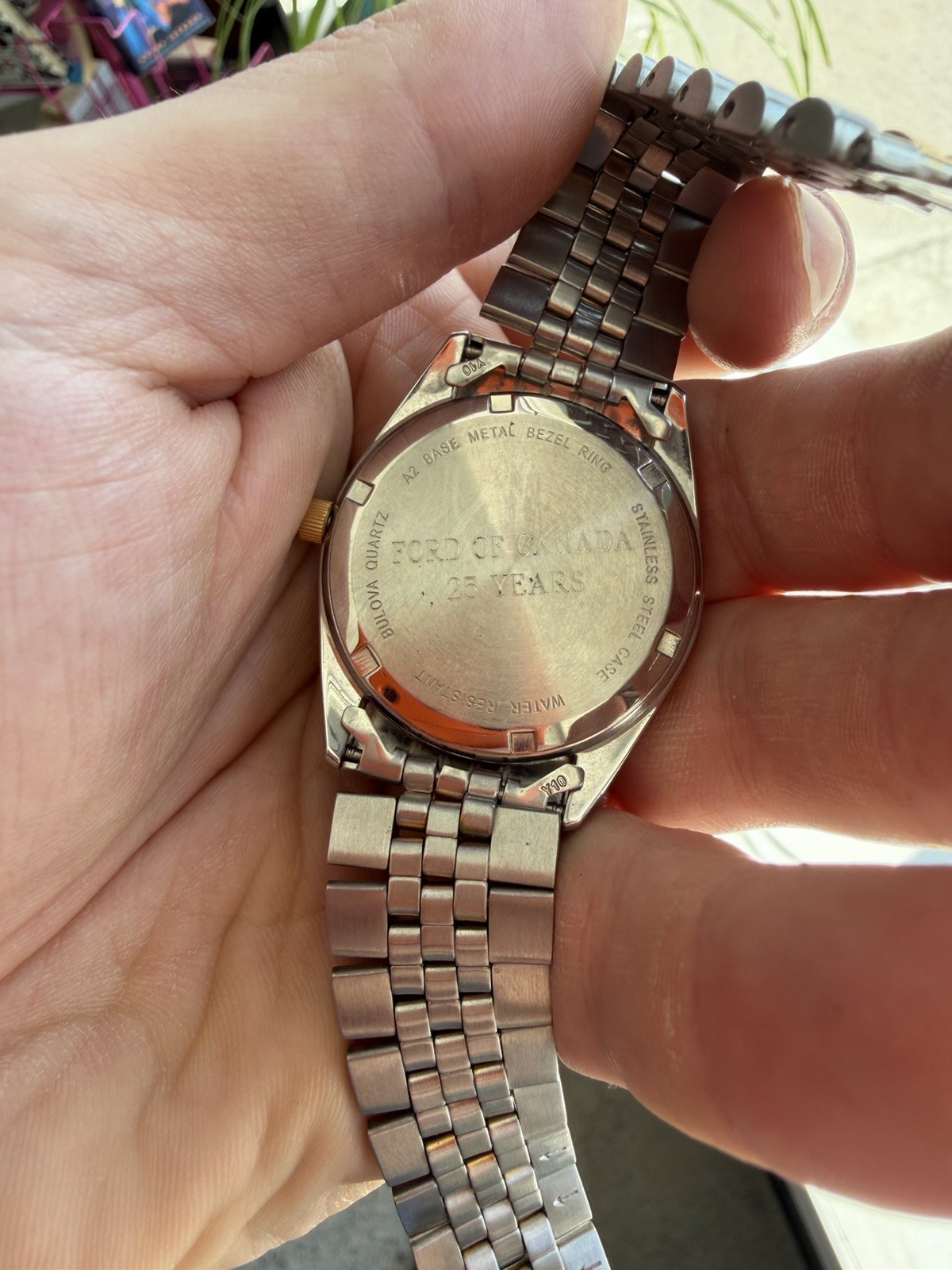 Bulova Ford Watch 25 Years Of Service Canada