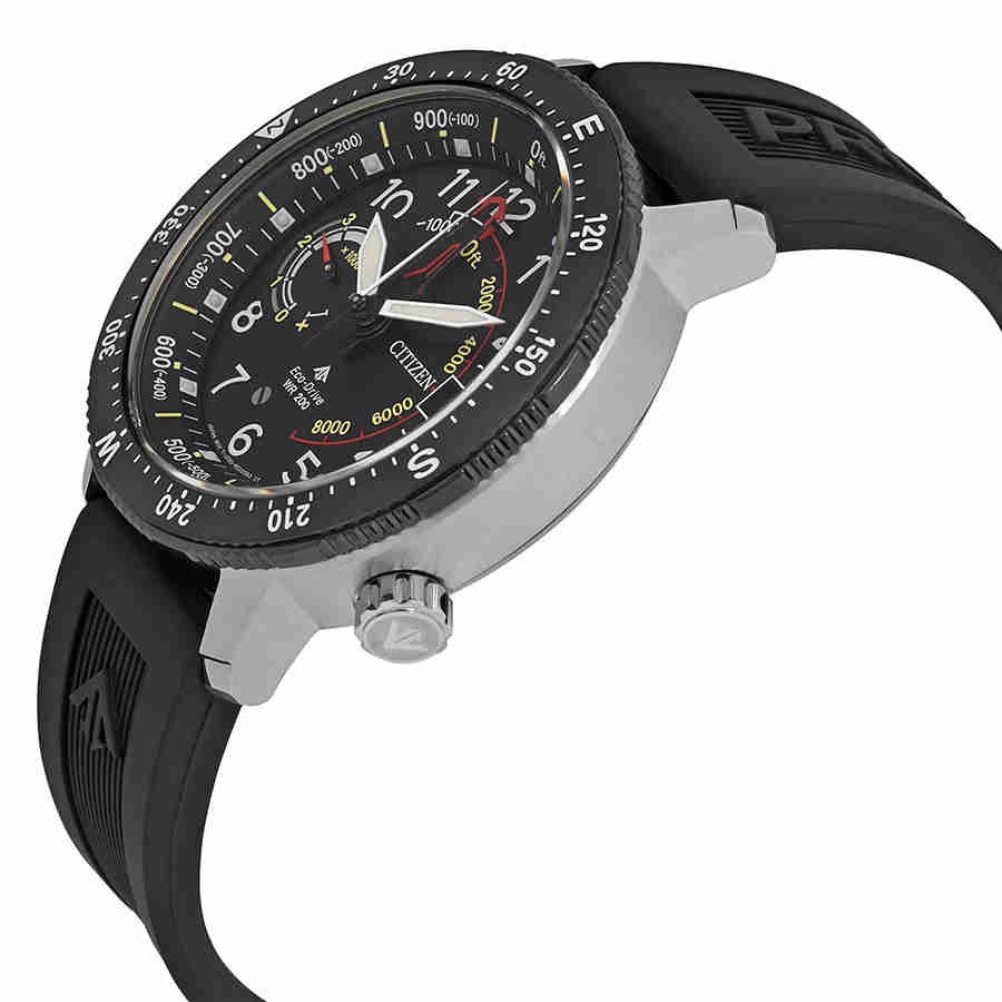 Citizen Promaster Altichron Lefty Black Dial Men’s Sports Watch BN5058-07E